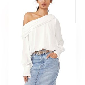 Free People - Jenna Off the Shoulder Top - Medium